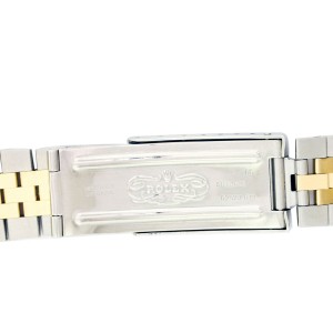 Rolex Datejust 16013 Fluted Diamond Dial Mens 36mm Watch 