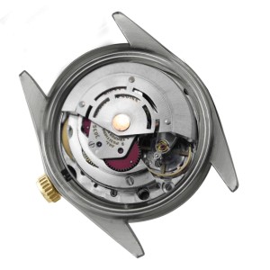 Rolex Datejust 16013 White Pearl Dial White Diamonds & Blue Sapphire Mens 36mm Watch 