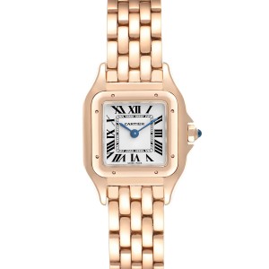 Cartier Panthere 18k Rose Gold Small Ladies Watch 