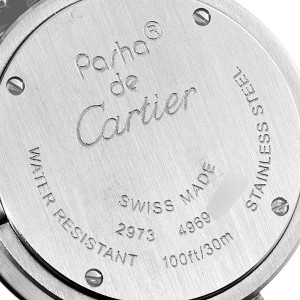 Cartier Miss Pasha Steel Silver Dial Quartz Ladies Watch