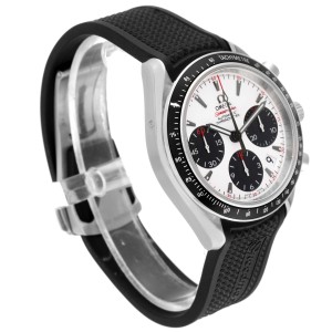 Omega Speedmaster Date Panda Dial Steel Watch 