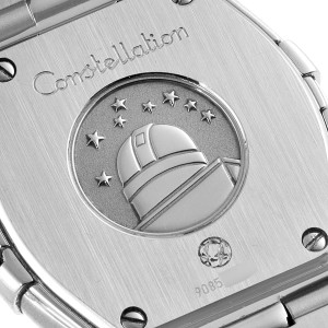 Omega Constellation 24 Black Dial Diamond Watch 