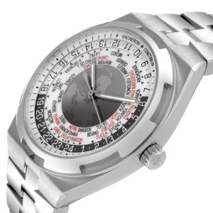 Vacheron Constantin Overseas World Time 43.5 mm Steel Mens Watch 