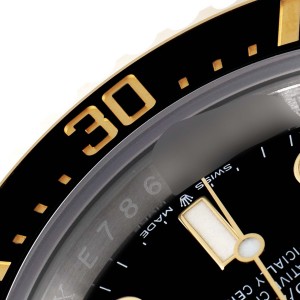 Rolex Seadweller Black Dial Steel Yellow Gold Mens Watch 