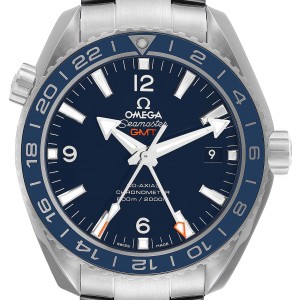 Omega Seamaster Planet Ocean GMT Titanium Watch 