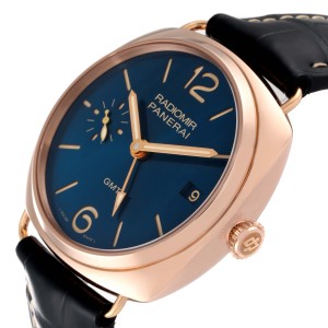 Panerai Radiomir 3 Days GMT Oro Rosso 18k Rose Gold Watch PAM00598