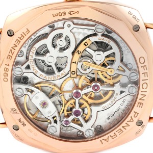 Panerai Radiomir 3 Days GMT Oro Rosso 18k Rose Gold Watch PAM00598