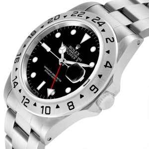 Rolex Explorer II Black Dial Automatic Steel Mens Watch 