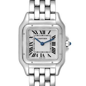 Cartier Panthere Midsize 27mm Steel Ladies Watch  
