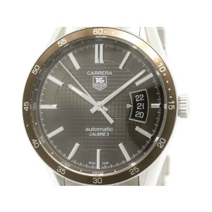 Tag Heuer Carrera Calibre 5 Stainless Steel Automatic 39mm Mens Watch