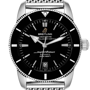 Breitling Superocean Heritage II 42 Blue Dial Steel Watch 