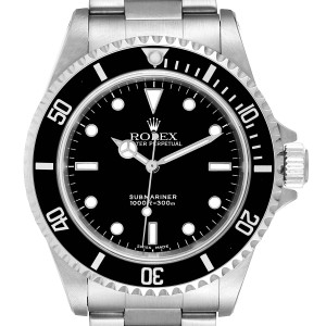 Rolex Submariner Non-Date 2 Liner Steel Mens Watch 
