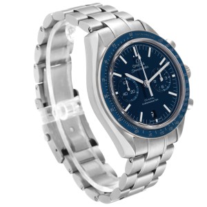 Omega Speedmaster Blue Dial Titanium Watch 