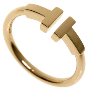 TIFFANY & Co 18K Pink Gold Ring US 
