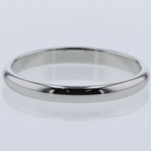 CARTIER 950 Platinum 1895 Wedding Ring LXGBKT-1040