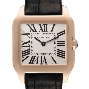 Cartier Santos Dumont Small 18k Rose Gold Unisex Watch 