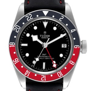 Tudor Heritage Black Bay GMT Pepsi Bezel Mens Watch 