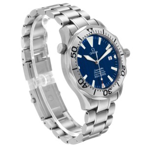 Omega Seamaster 300M Blue Dial Steel Mens Watch  