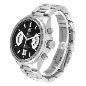 Tag Heuer Grand Carrera Black Dial Automatic Mens Watch 