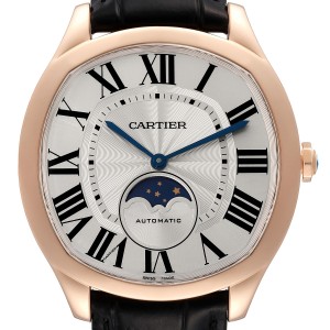 Cartier Drive de Cartier Rose Gold Moonphase Mens Watch 