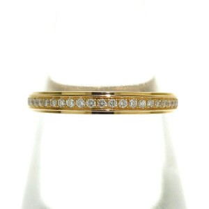 Cartier 18k Pink Gold Full Diamond Wedding Ring LXJG-14