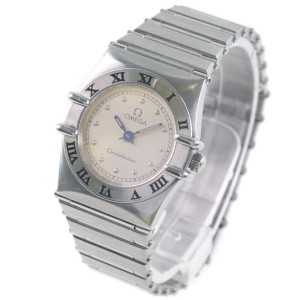 OMEGA mini Constellation Stainless Steel/SS Quartz Watches 
