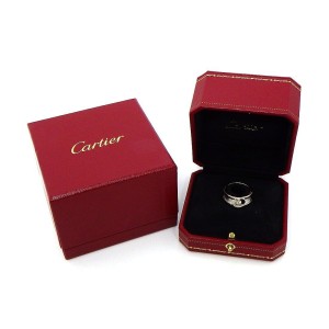 Cartier 18k White Gold Diamond US 6 Ring LXWBJ-415