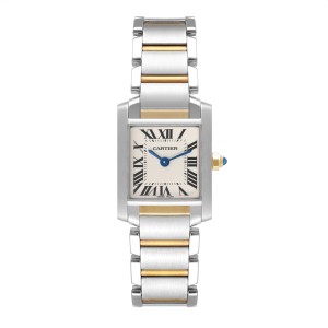 Cartier Tank Francaise Small Two Tone Ladies Watch 