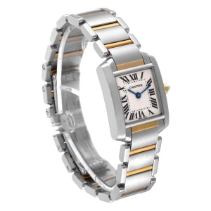 Cartier Tank Francaise Small Two Tone Ladies Watch 