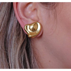 Tiffany & Co., Elsa Peretti Design Heart Clip-On EarringsTiffany & Co., Elsa Peretti Design Heart Clip-On Earrings