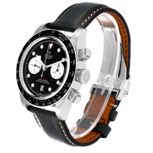 Tudor Heritage Black Bay Chronograph Reverse Panda Dial Watch  