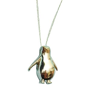 Tiffany & Co. Silver Penguin Pendant Necklace