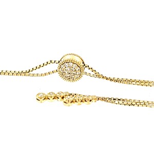 Stylish Diamond Lariat Necklace