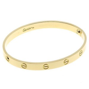 Cartier 18K Yellow Gold Love Bracelet 19
