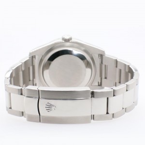 Rolex Datejust 116200 36mm 1.95ct Diamond Bezel/Ice Blue Diamond Dial Steel Watch