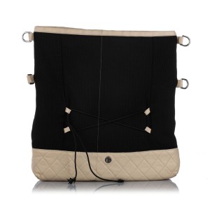 Chanel Sports Line Cotton Shoulder Bag