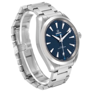 Omega Seamaster Aqua Terra Blue Dial Steel Watch 