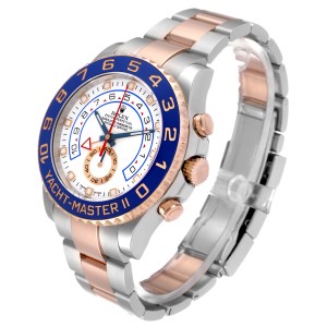 Rolex Yachtmaster II Steel Rose Gold Mens Watch  