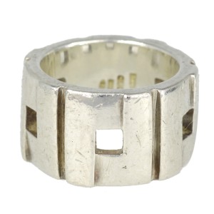 Gucci Sterling Silver Ring Size 6.25