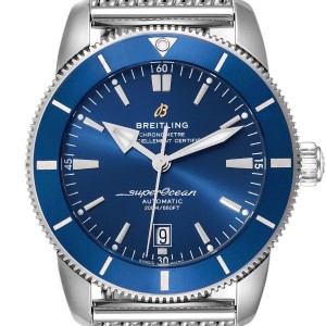 Breitling Superocean Heritage 46 Blue Dial Mens Watch 