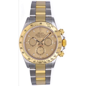 Rolex Cosmograph Daytona 116523 Stainless Steel/18K Yellow Gold Automatic 40mm Men's Watch 