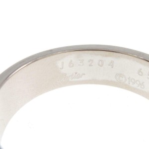 Cartier 18K white Gold Love Ring LXGYMK-243