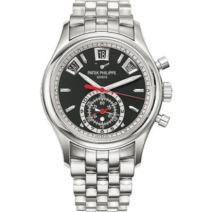 Patek Philippe 5960-1A Stainless Steel with Black Dial 40.5mm Mens Watch