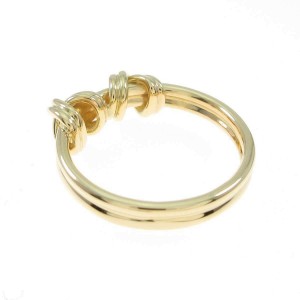 TIFFANY & Co 18K Yellow Gold Signature Ring LXGYMK-936