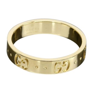 Gucci 18K Yellow Gold Icon Ring 