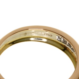 CARTIER K18 Yellow Gold/K18 White Goldx18K Pink Gold Three color Ring LXGQJ-500