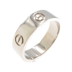 Cartier 18K White Gold Love ring LXGYMK-540