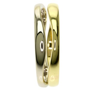 CARTIER 18k Yellow And White Gold Ring LXGQJ-1239