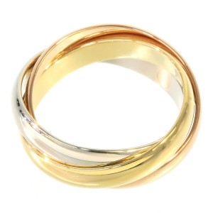 CARTIER 18k White Gold 18k Yellow Gold Ring LXGCH-158