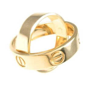 Cartier 18K Yellow Gold Love pendant Ring LXGYMK-241